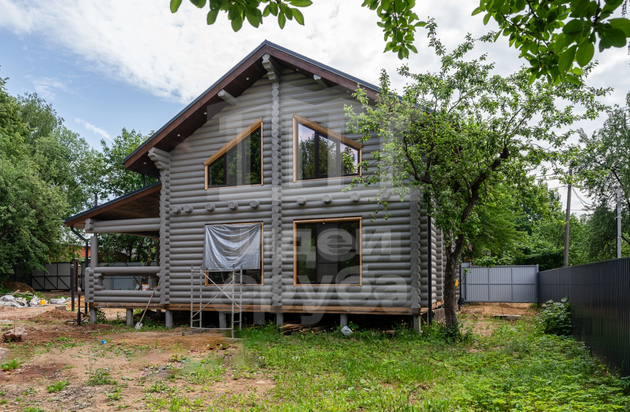 Дом из бревна в Боброво