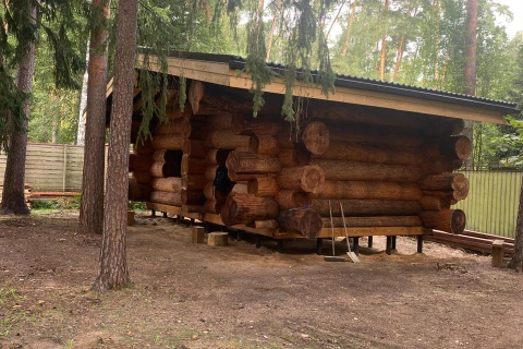 Баня из Дикого Сруба в Кировской области