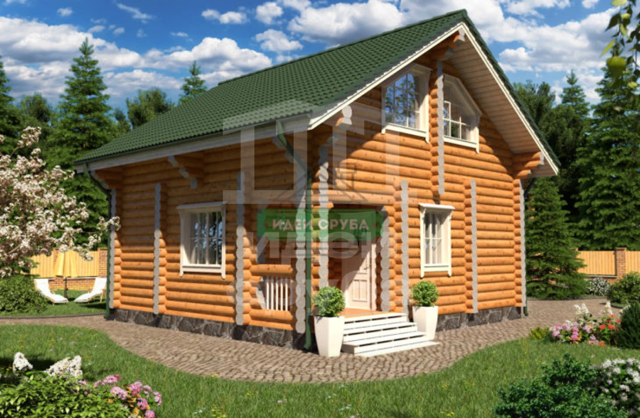 Проект бани Берёзка