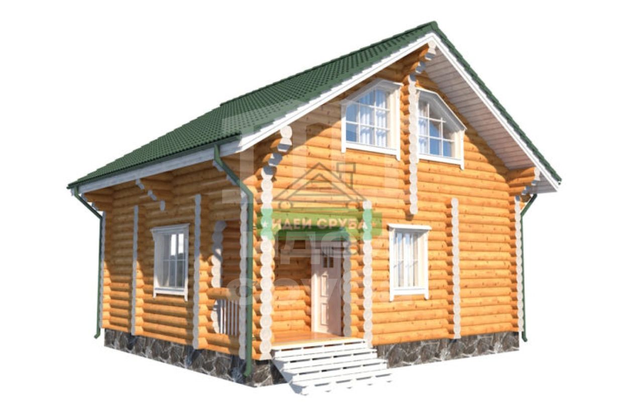 Проект бани Берёзка