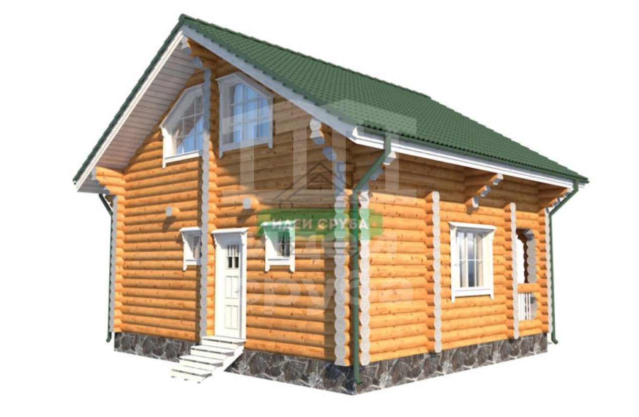 Проект бани Берёзка